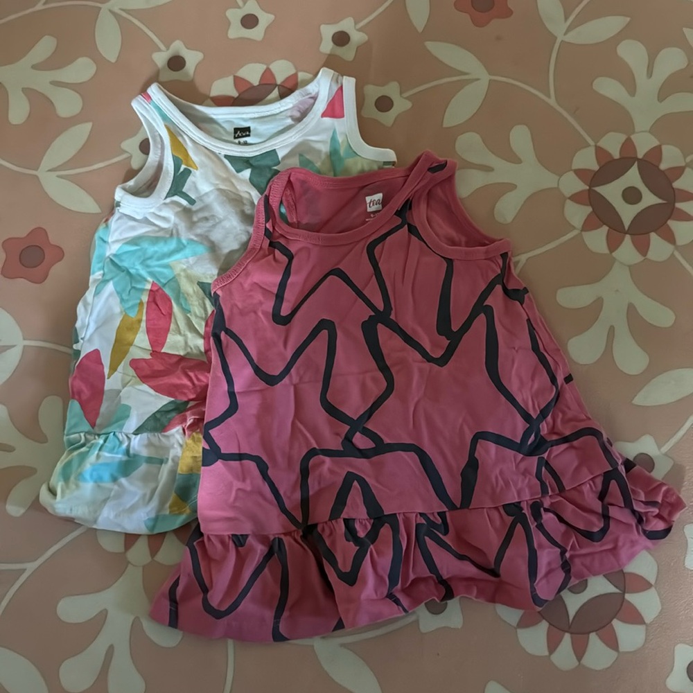 Tea Collection 9-12 mth sun dresses